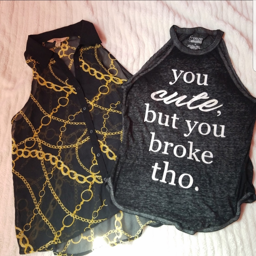 2 Women's tank tops
